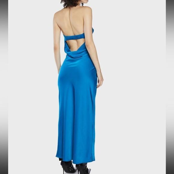 NWT Dolls Kill Cotton Candy LA Chic Revenge Maxi Dress Size Medium - Picture 2 of 11